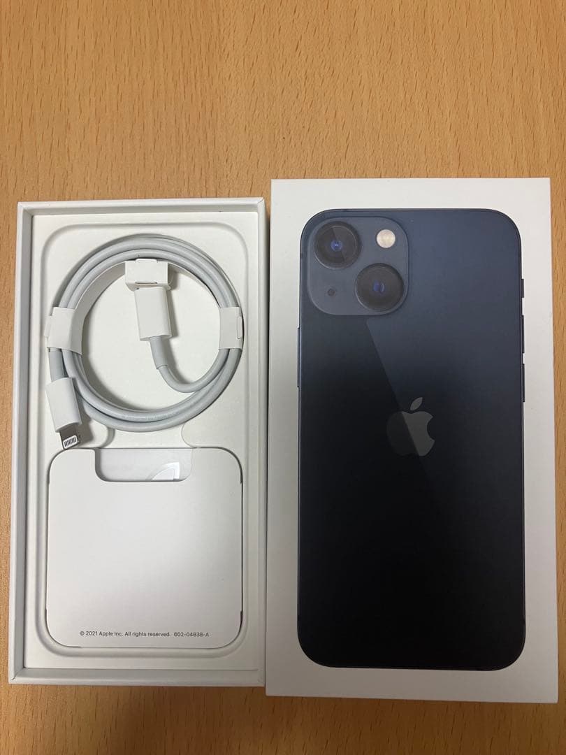 Apple iPhone 13 mimi ブラック 本体 128gb アップル