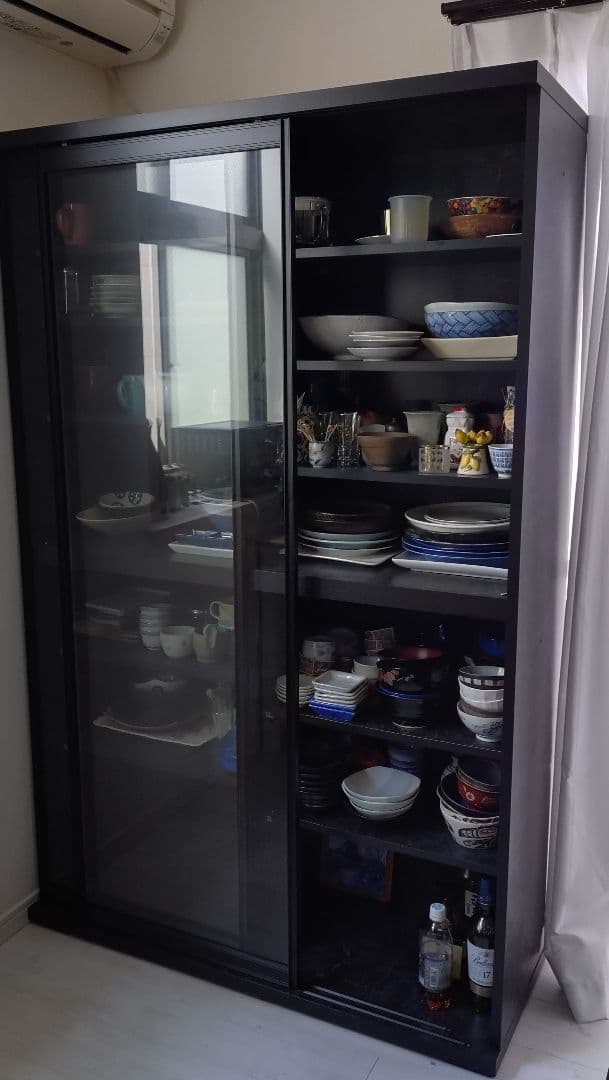 本棚 / 食器棚 ガラス戸 【国産】※送料込み