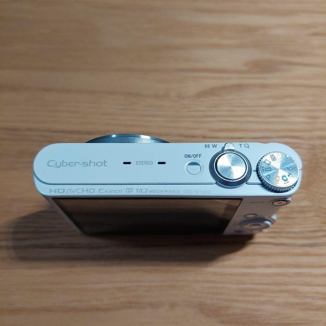 【動作未確認】SONY DSC-WX300 デジカメ ホワイト