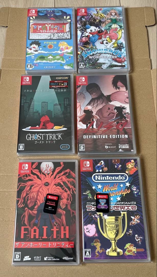 Switchソフト　6本　まとめ売り