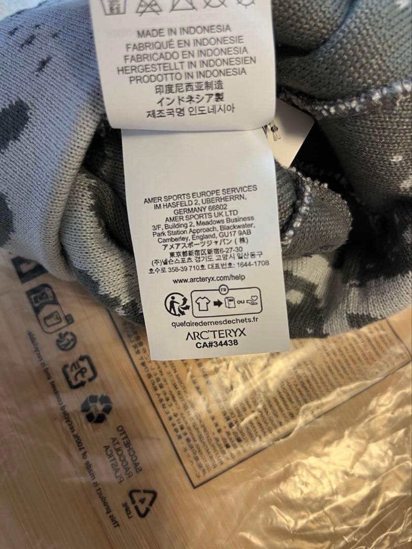 ☆国内正規品☆ARC'TERYX Grotto Toque/グロット　トーク