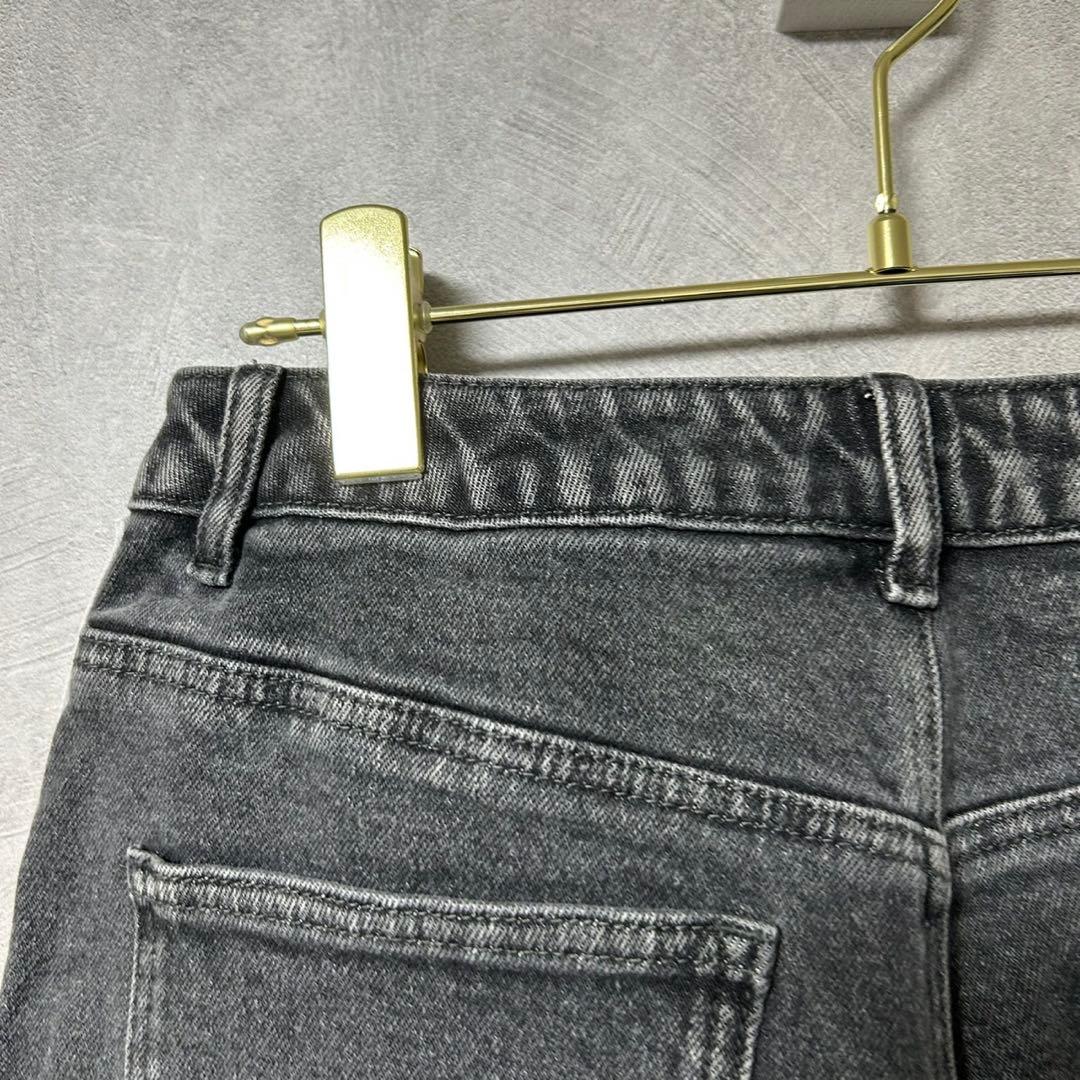 新品 即完売品 Darich リメイクライクワイドデニムパンツ ブラック