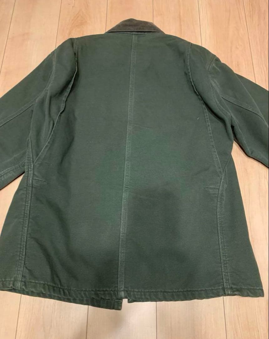 Carhartt 90s ミシガンチョアコート L 星タグ モスグリー状態◎