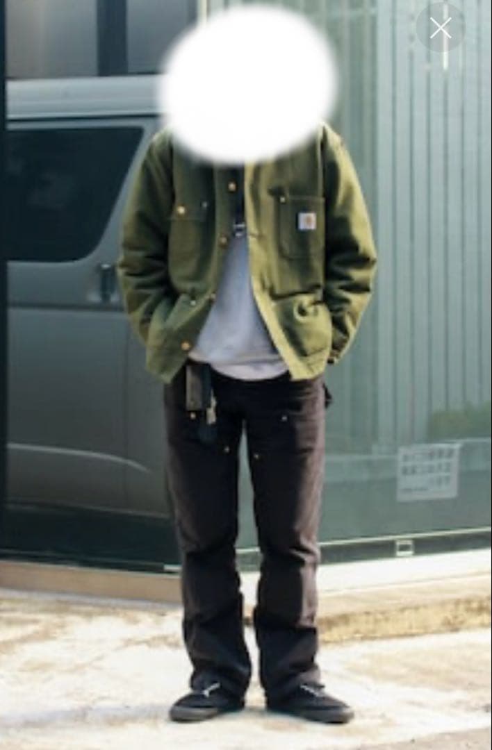 Carhartt 90s ミシガンチョアコート L 星タグ モスグリー状態◎