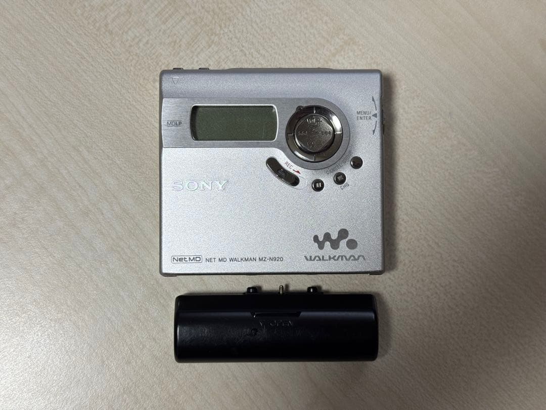 ジャンク扱い SONY MDウォークマン MZ-N920 ポータブルMD