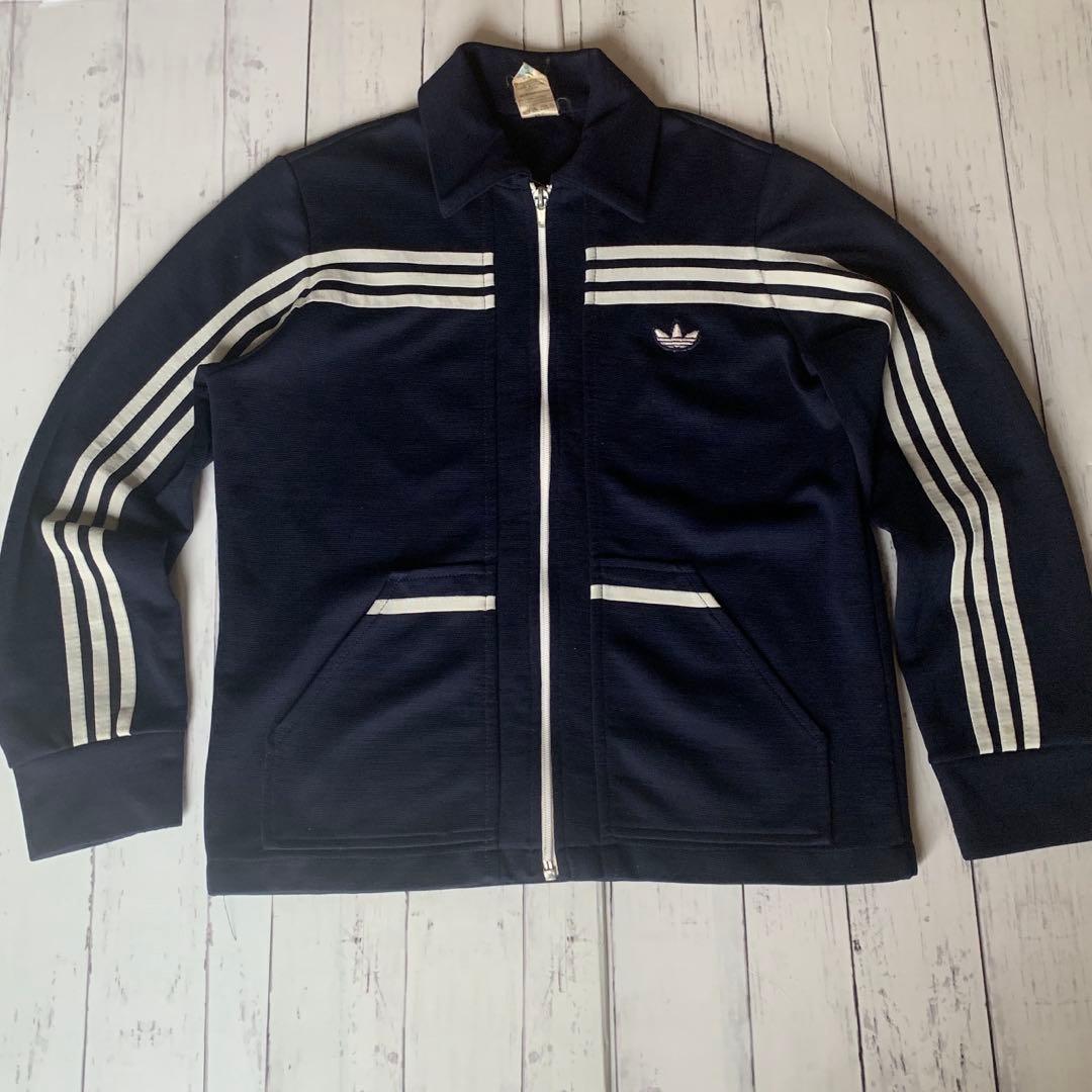 れ*お様 激レア　adidas ジャージ　ビンテージ　ガイコツジャージ　70s