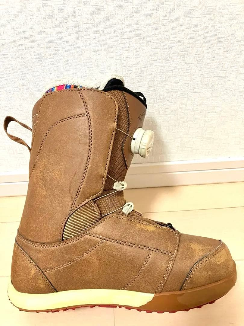 K2 HAVENスノーボード 24.0cm ボア ソフトブーツ ケーツー茶