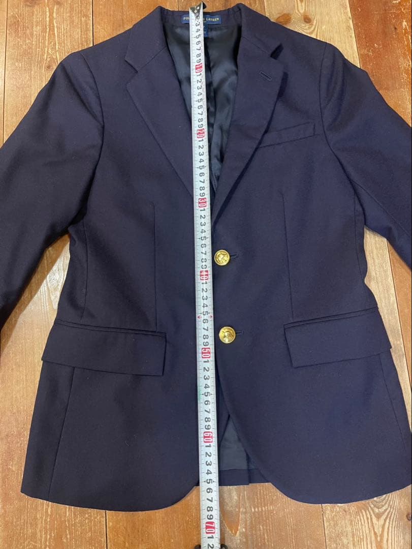 POLO ポロラルフローレン ネイビー ジャケット 紺　155