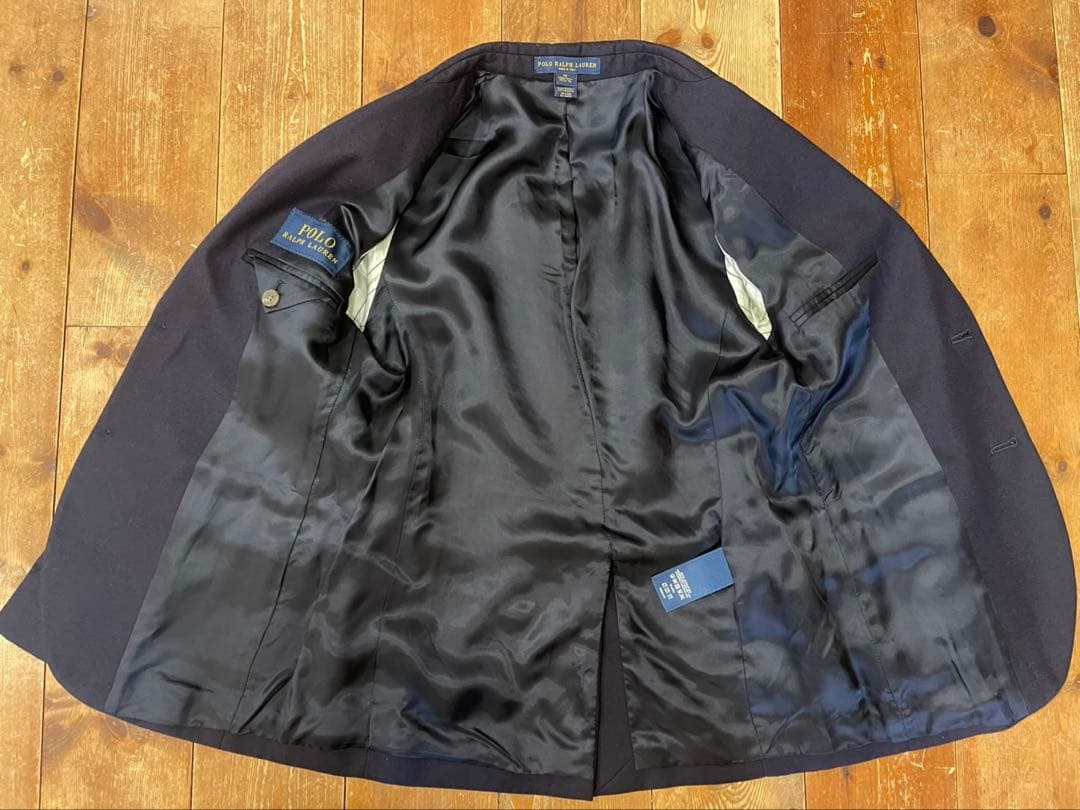 POLO ポロラルフローレン ネイビー ジャケット 紺　155