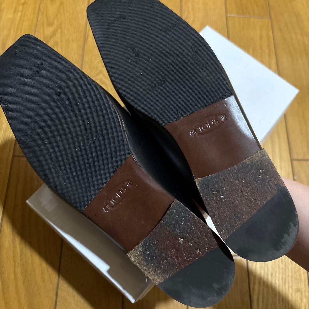 【TOD'S】レザーサンダル　ミュール【美品】