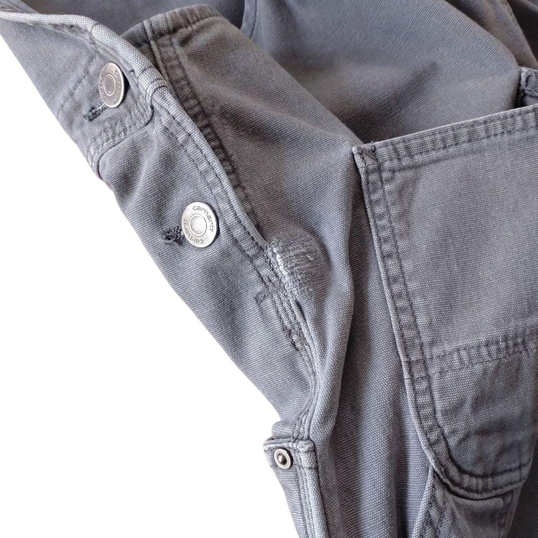 Carhartt ダック/ダブルニーオーバーオール/古着/実寸W44L30