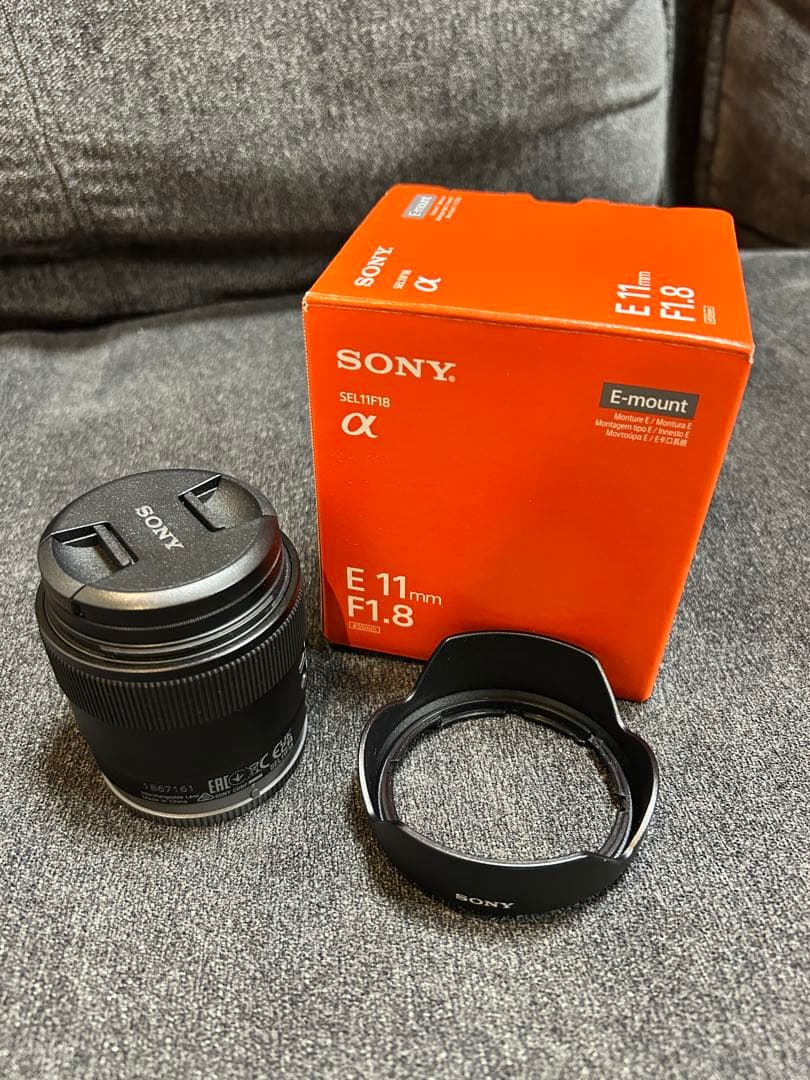 SONY Eマウントレンズ E11mm F1.8