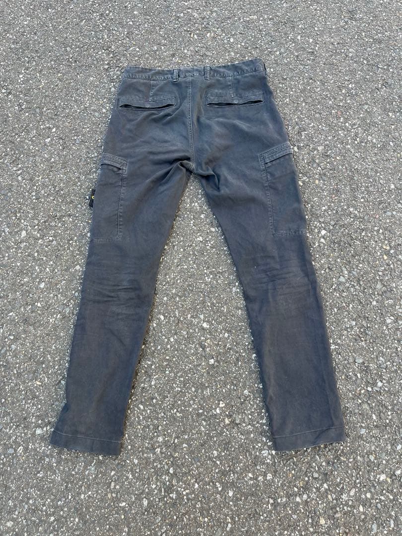 Stone  ブラック カーゴパンツ　w29