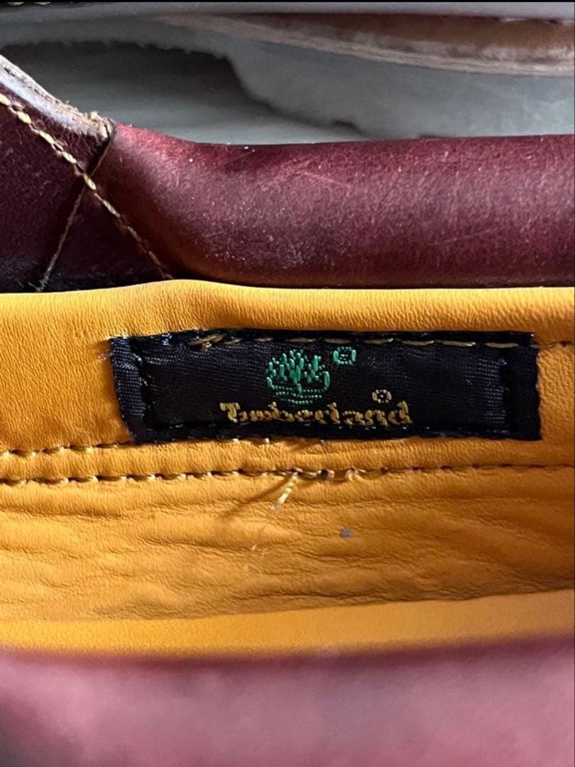 Timberland 3eyeバーガンディ デッキシューズ