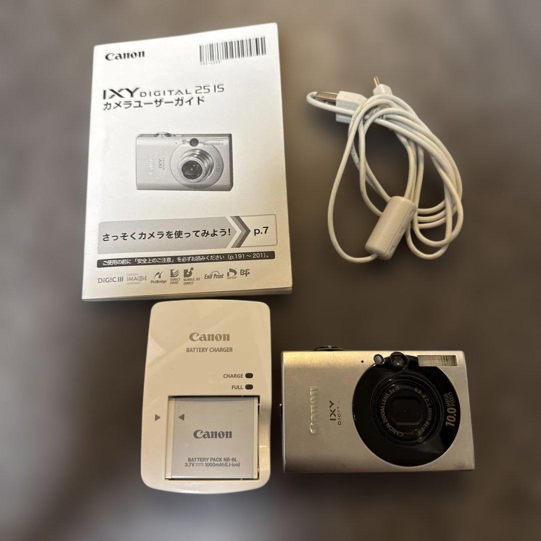 Canon キャノン IXY DIGITAL 25 IS デジカメ