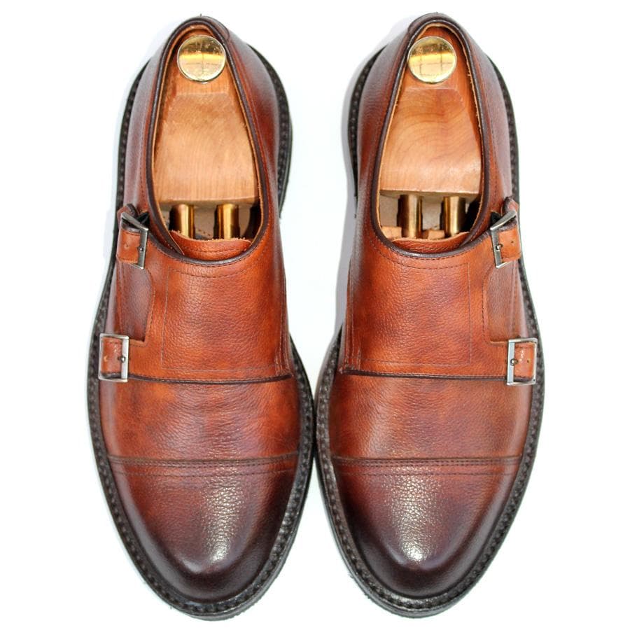 未使用に近い REGAL ダブルモンクストラップ GORE-TEX 日本製