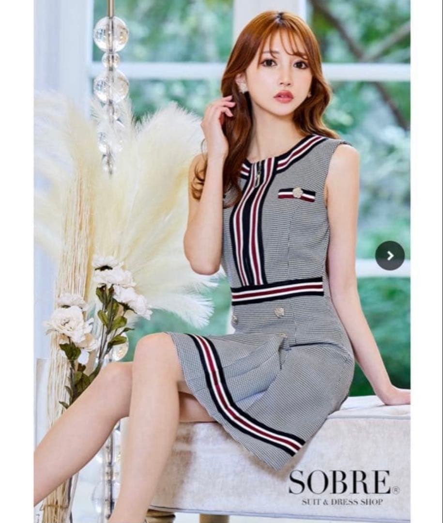 SOBRE ソブレ ミニドレス