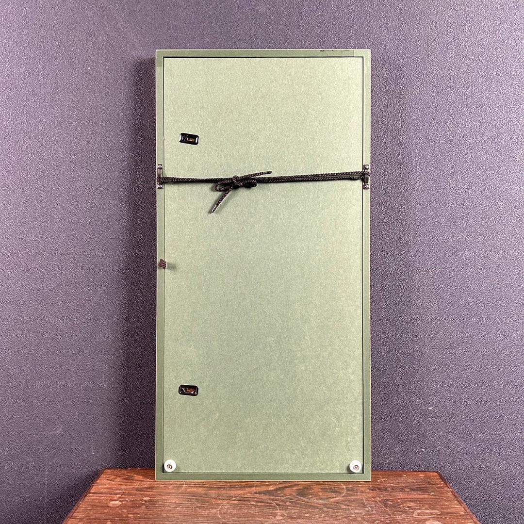 美品 ミヤケマイ「七日の猫 睦月」木版画 直筆サイン入り 額縁入り ネコ ねこ