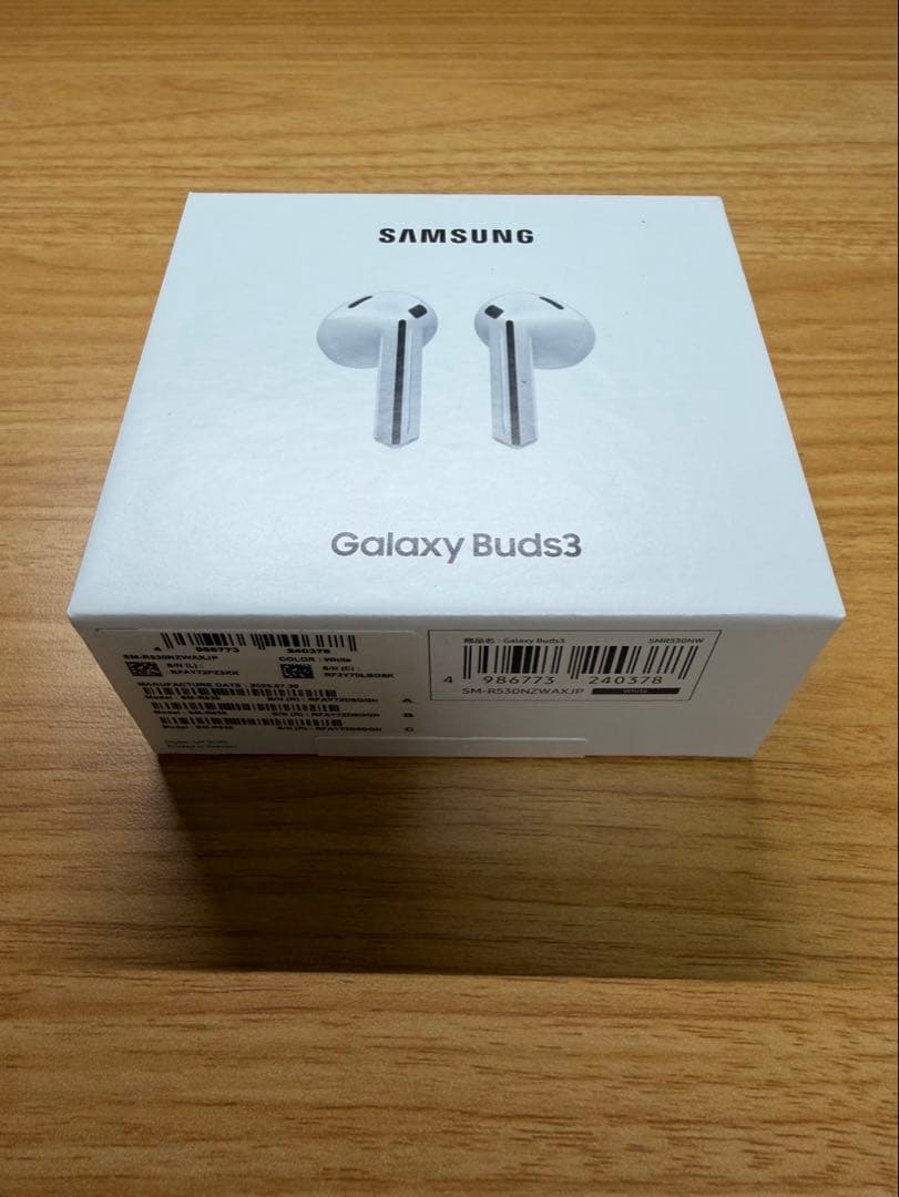 新品未使用SAMSUNG GALAXY Buds3(ホワイト)