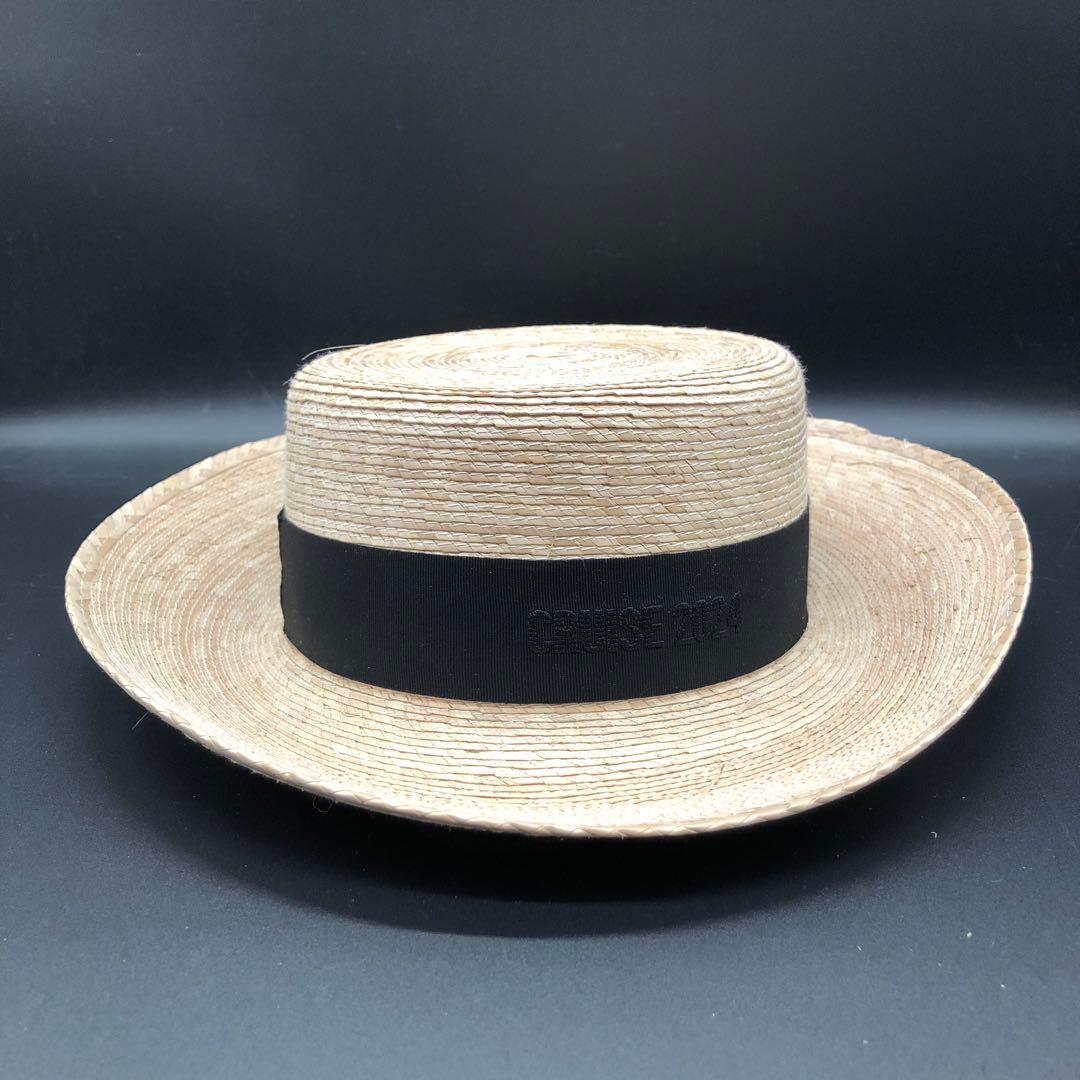 ディオール CRUISE2024 ハット ストロー ベージュ スレ DIOR
