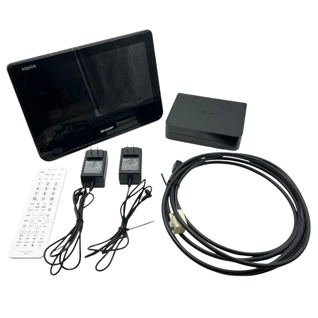 ⭐️美品⭐️ シャープ ポータブル液晶テレビ AQUOS ブラック 2T-C12AF
