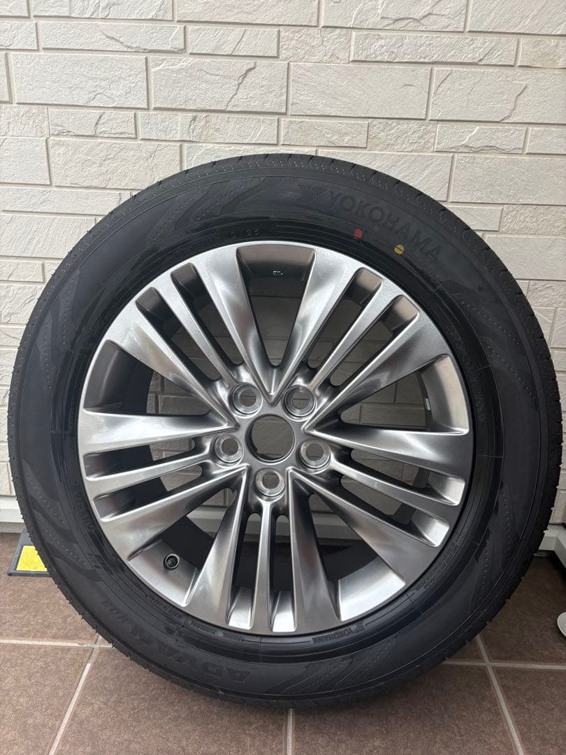 40系アルファード純正18インチ新車外しタイヤホイールヴェルファイア対応ノーマル