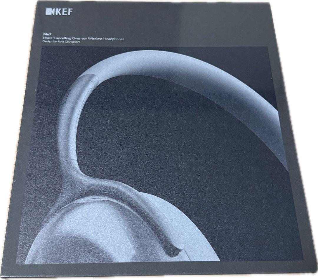 新品未使用 KEF Mu7 ワイヤレスヘッドホン Charcoal Grey