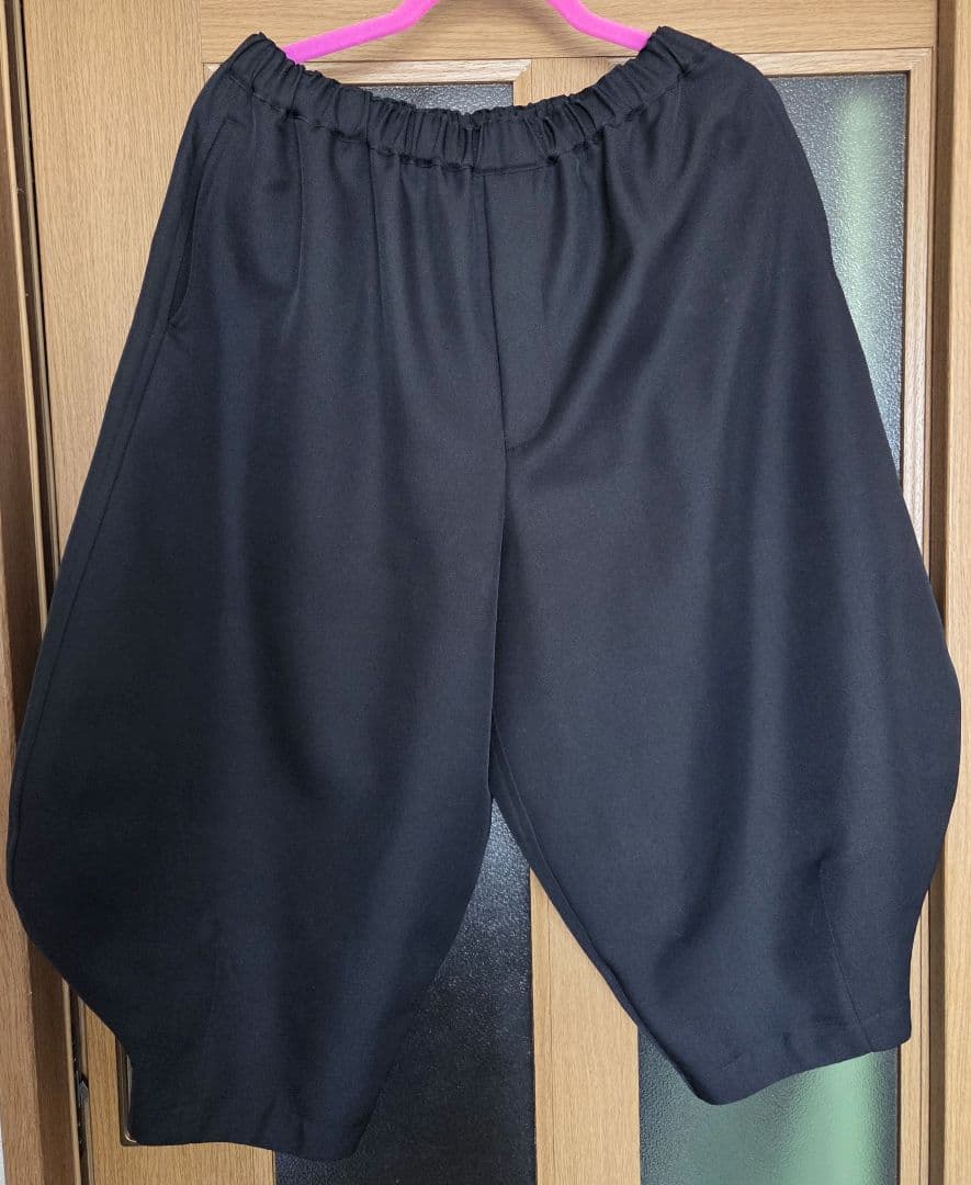 ブラックコムデギャルソン　サルエルパンツ