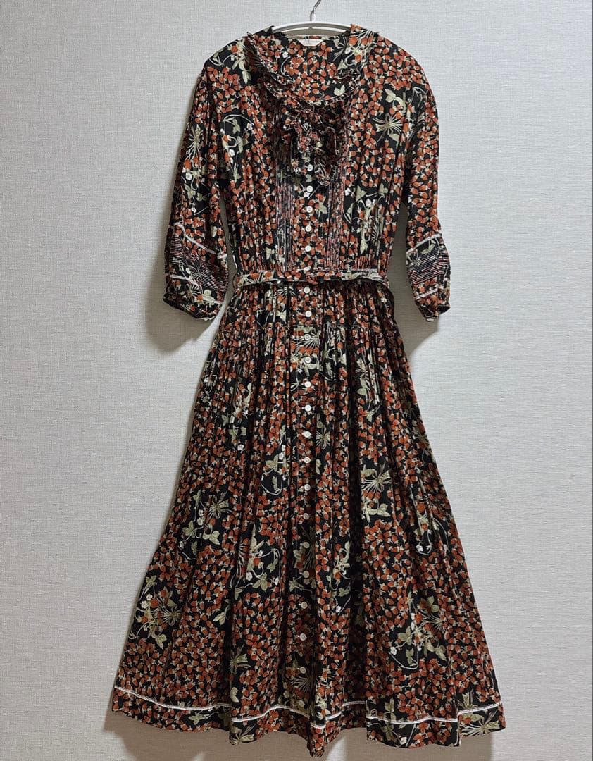 希少 ピンクハウス 80's ヴィンテージ 金子功 苺 ワンピース ストロベリー