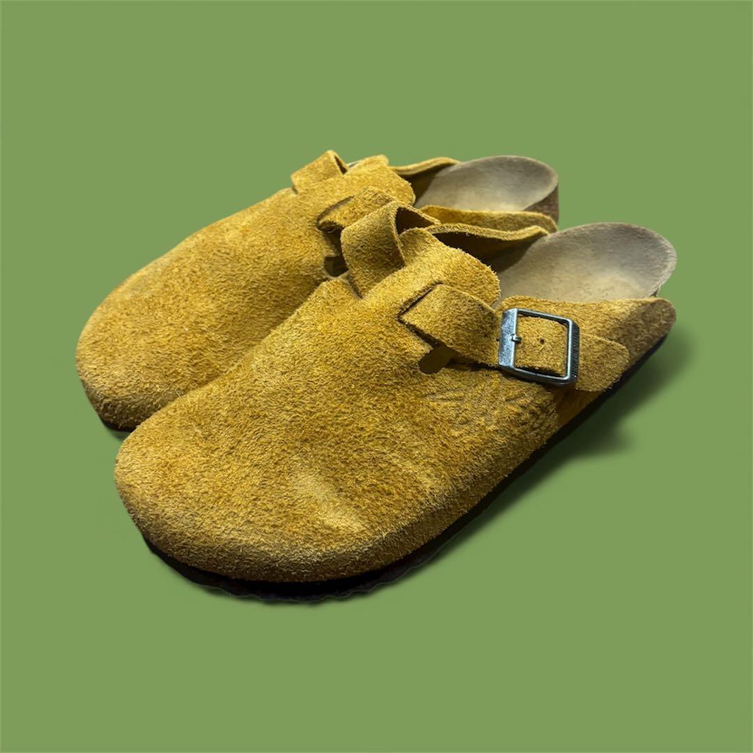 stussy birkenstock boston サンダル