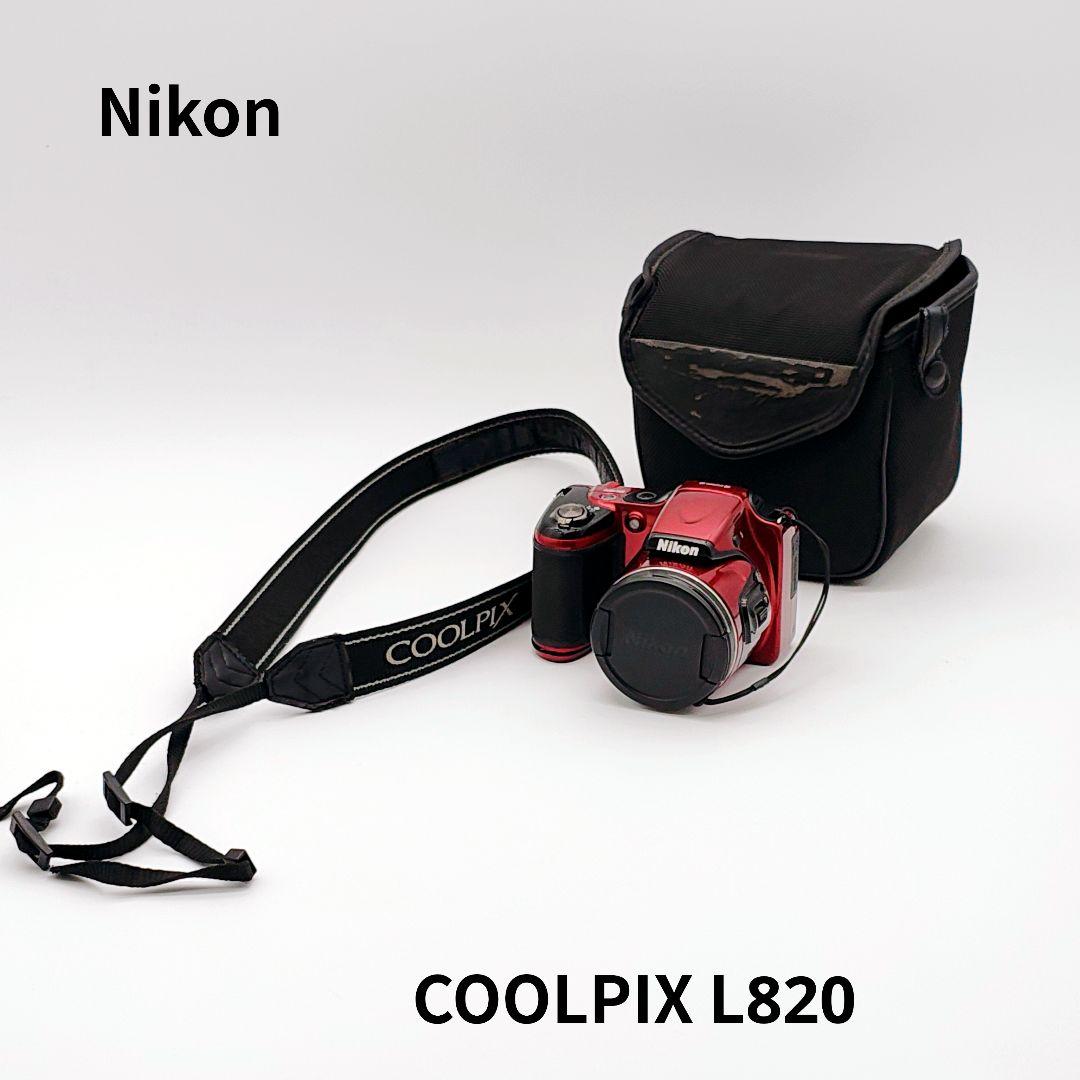 Nikon COOLPIX L820 レッド