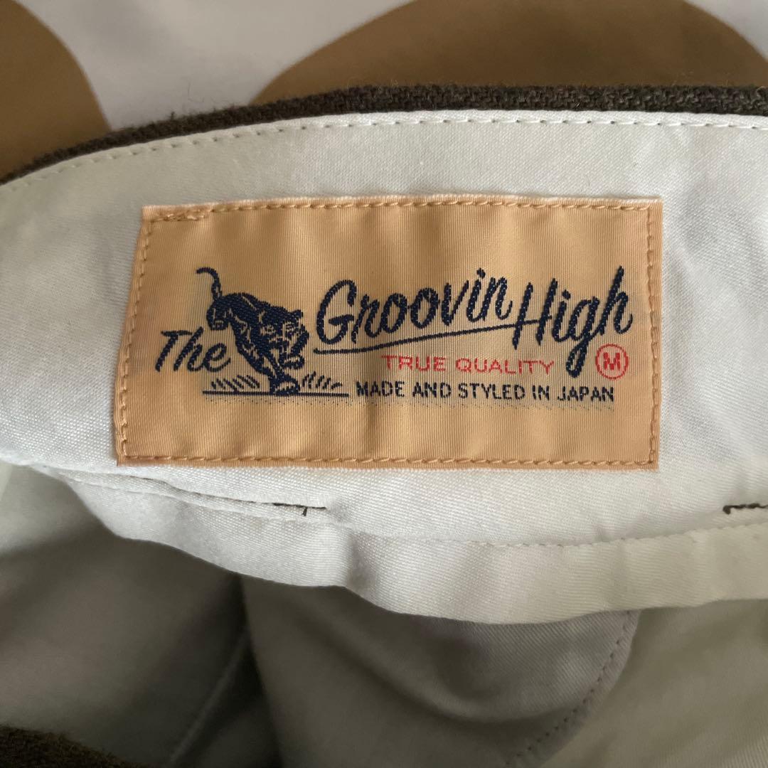 THE GROOVIN HIGH グルービンハイ トラウザー Ｍ タグ シール付