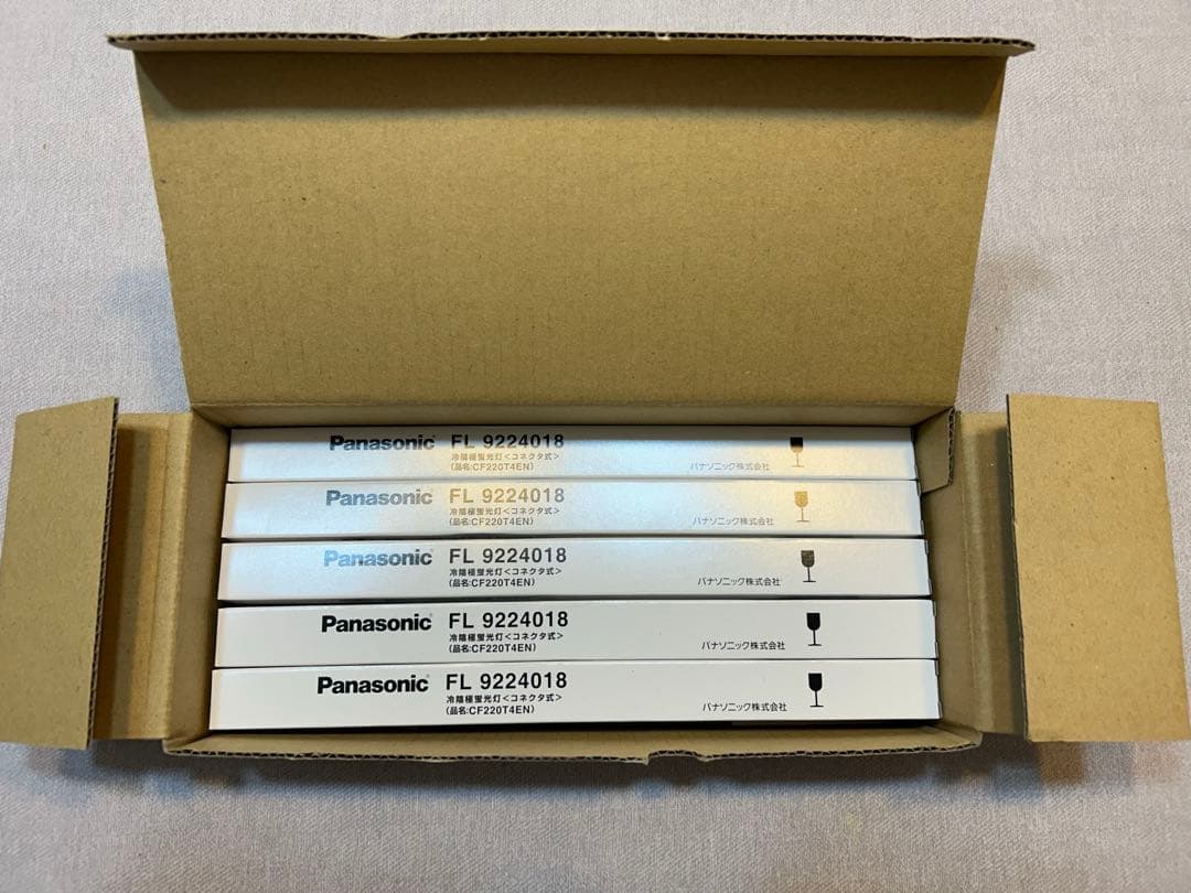 パナソニック CF220T4EN 冷陰極蛍光灯 5本