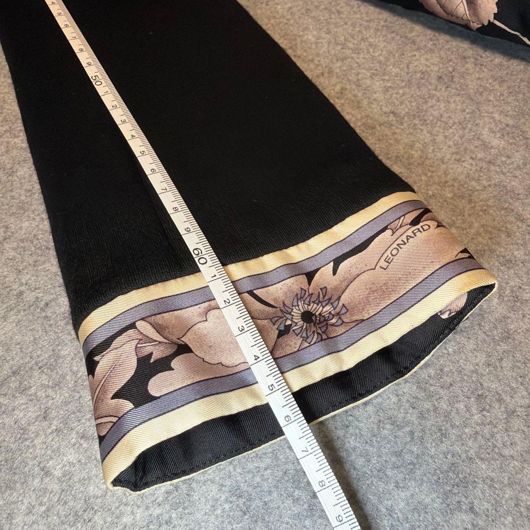 Leonard レオナール 綿入り シルクウール ジャケット Lサイズ