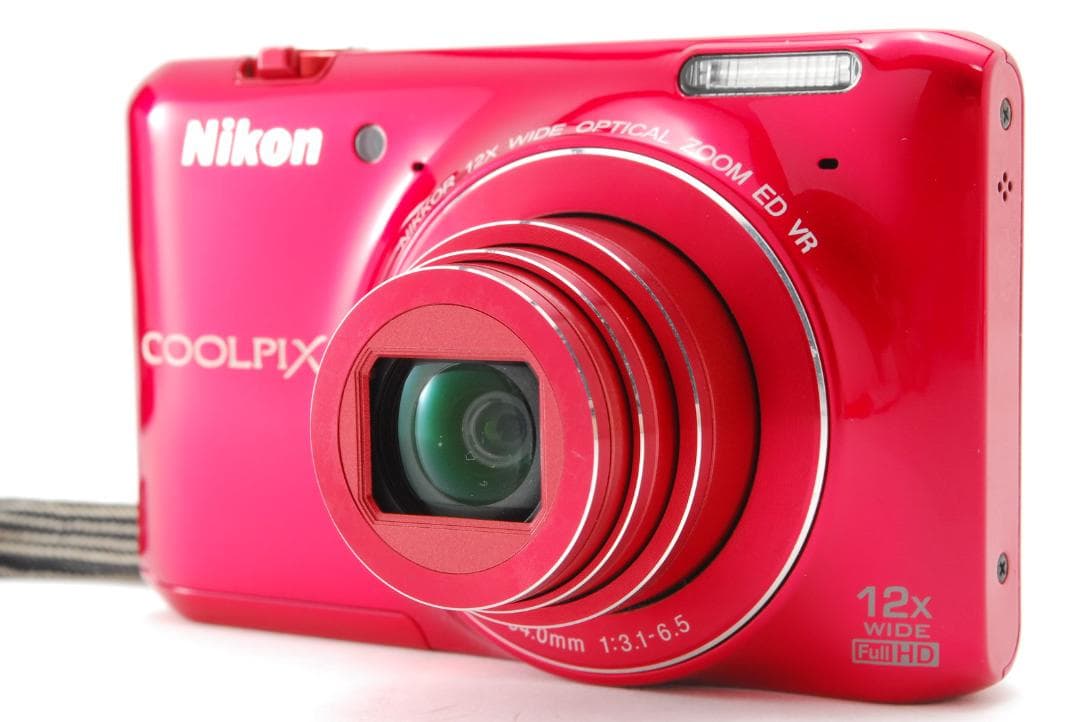Nikon COOLPIX S6400 赤 動作確認済み