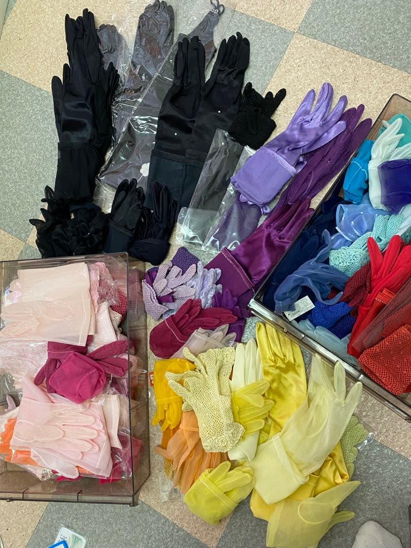 ウェディングカラーグローブセット まとめ売り