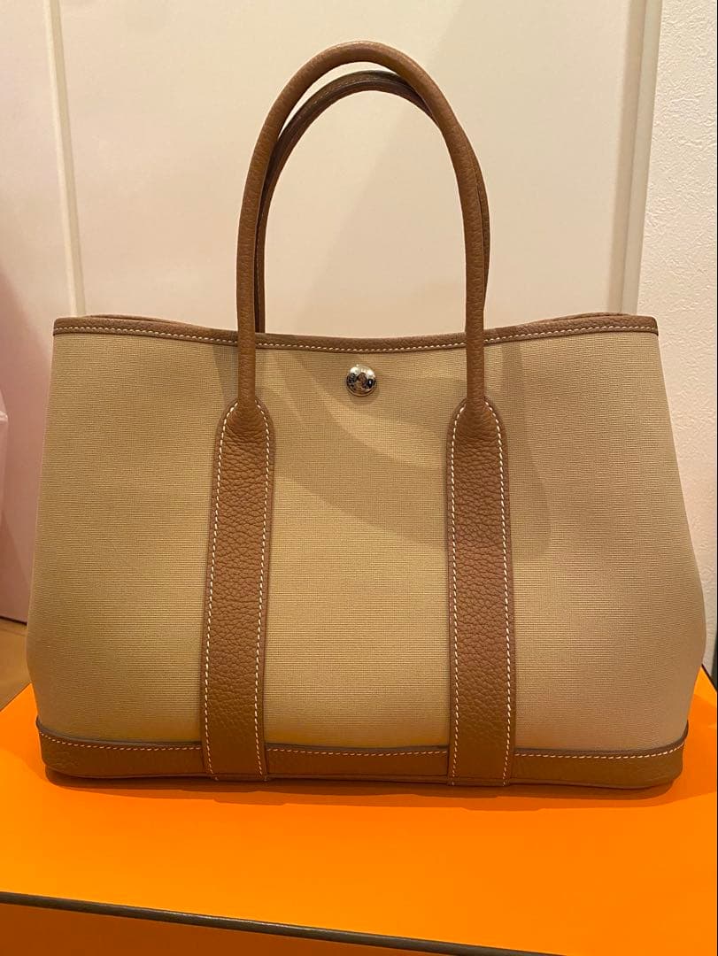 【値下げ不可】エルメス ガーデンパーティー TPM 30 トワル B刻印