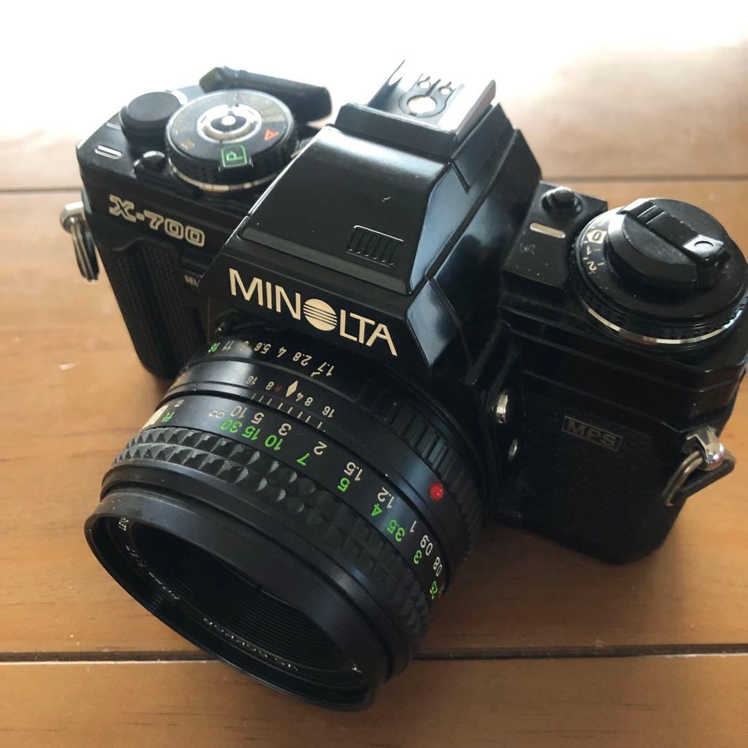 MINOLTA X-700 フィルムカメラ 50mm 単焦点レンズ