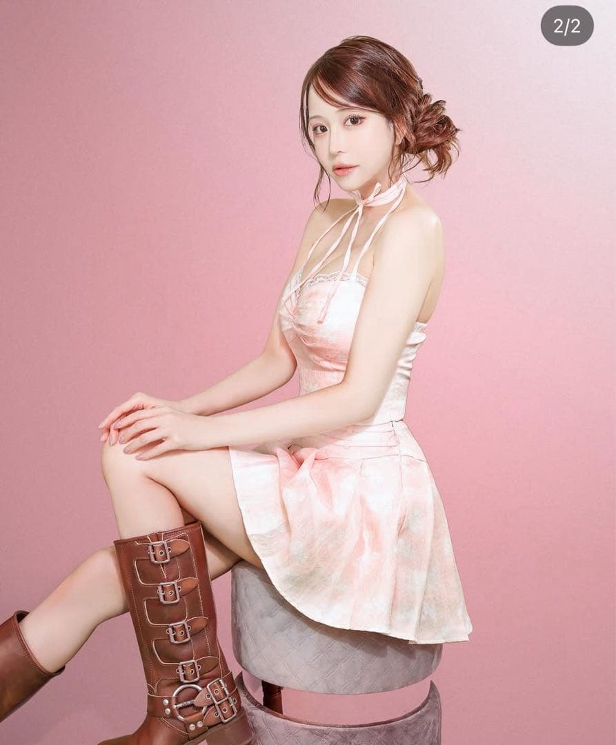 robe de fleurs brille れみれみ ドレス