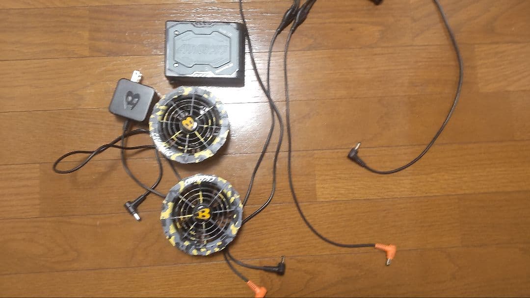 22V 空調服 バートル BURTLE AC08 のフルセット 限定色