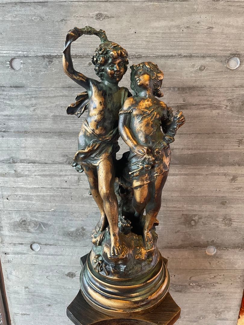 大人気　129cm イタリア製　置物 花台　天使　SELECTED by NBC