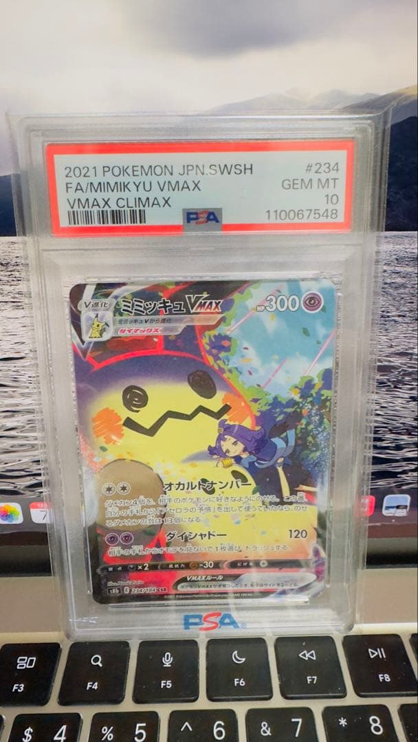 ミミッキュVMAX CSR VMAXクライマックス 234/184 PSA 10