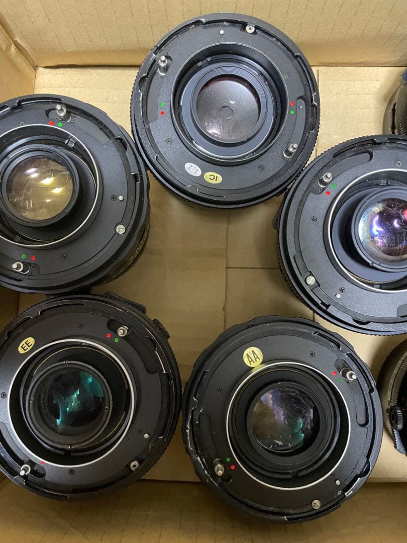 MAMIYA RB67単焦点レンズ セット　ジャンク扱い