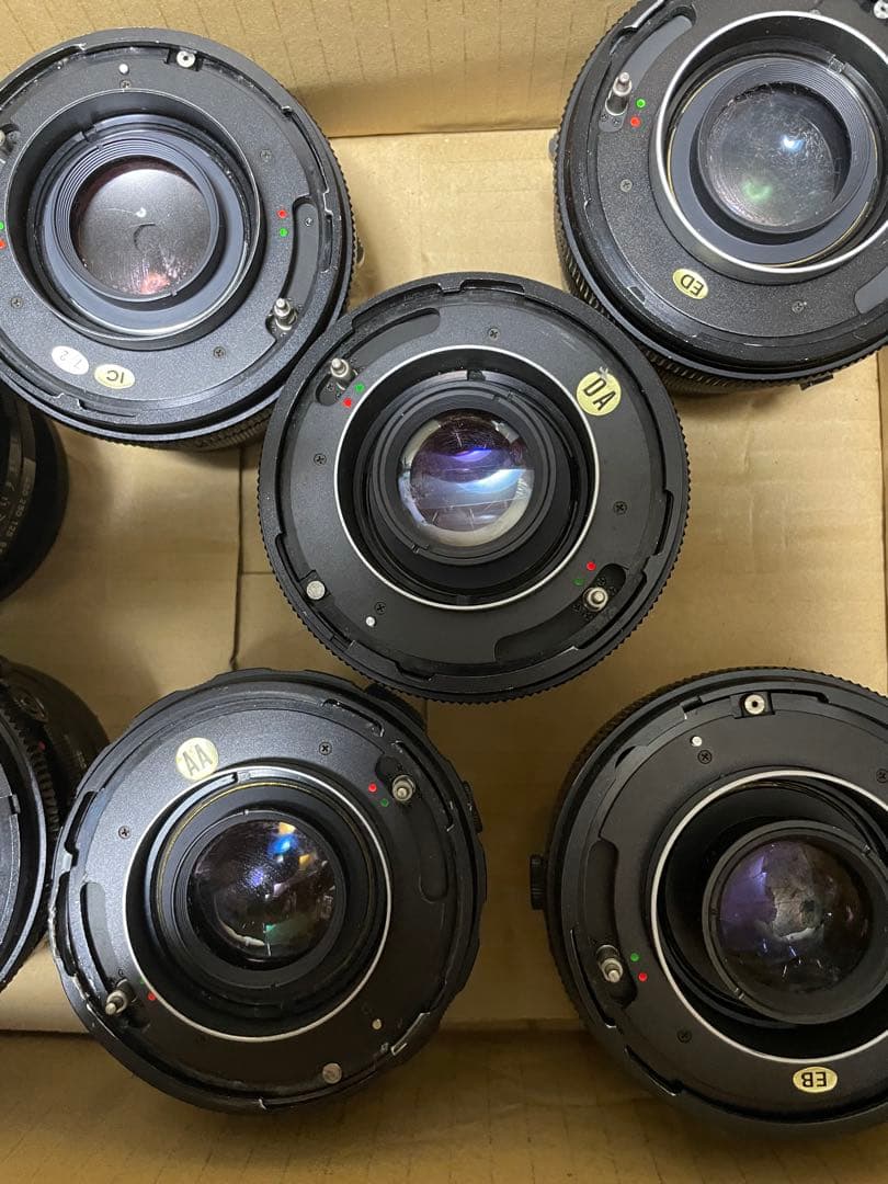 MAMIYA RB67単焦点レンズ セット　ジャンク扱い