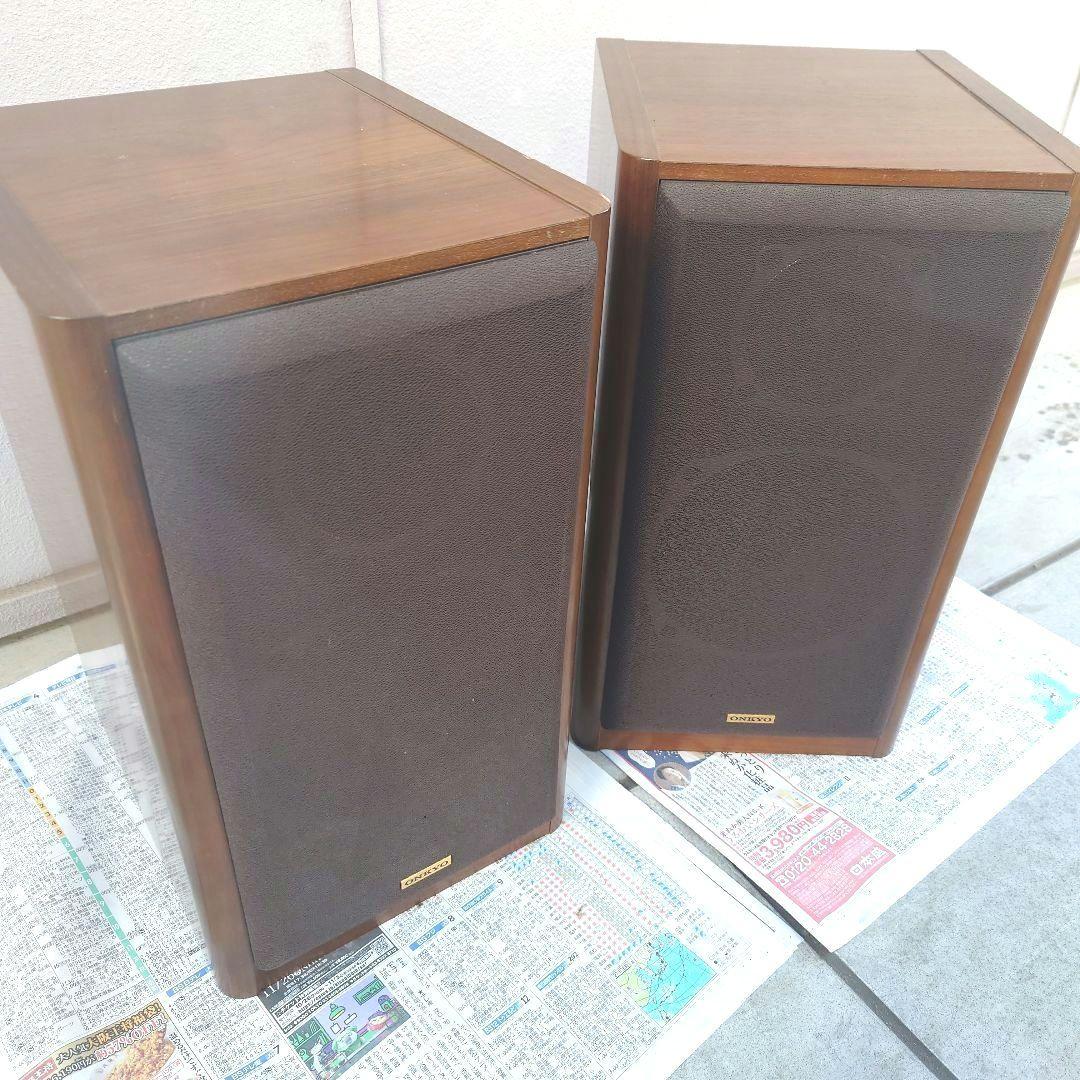 ONKYO★訳アリ品スピーカーペア D-500Ⅱ★シリアル同番 送料無料