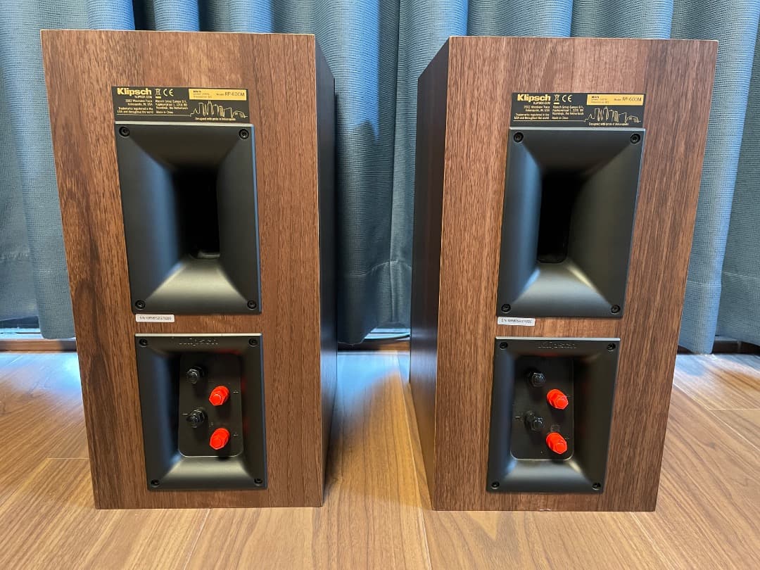 Klipsch RP-600M スピーカー 【ペア】【ウォルナット 】