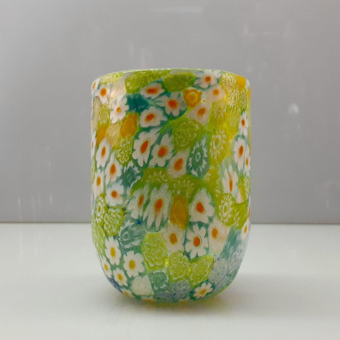 MURANO ムラノ ミルフィオリ グラス