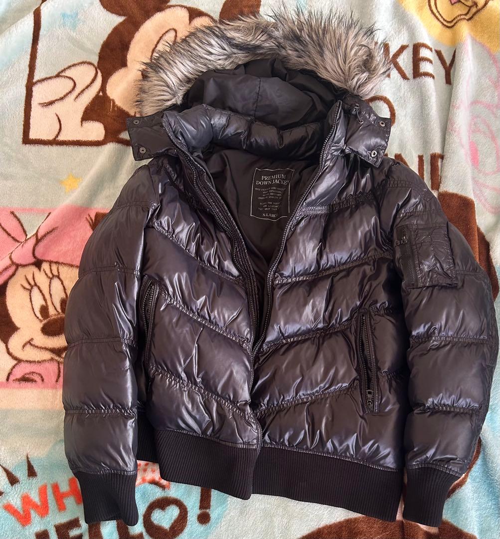 y2k OLDUNIQLO ファーダウン お兄系