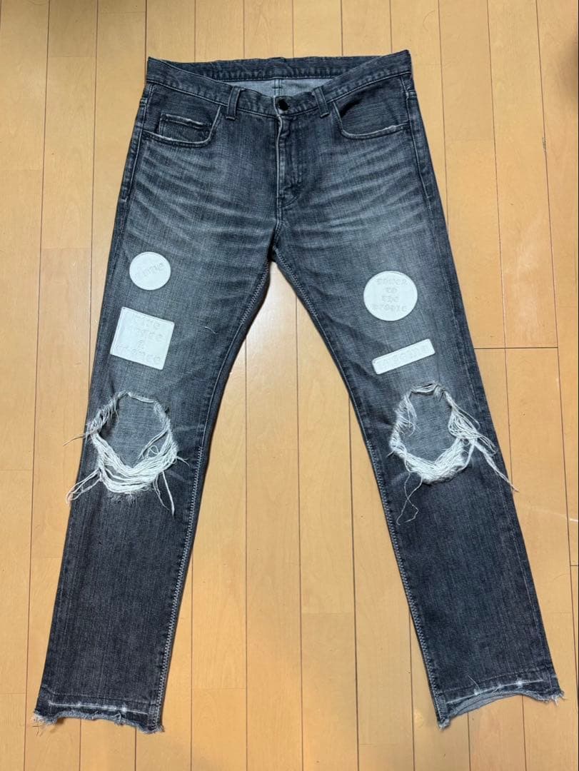 Number (n)ine ギブ期 straight denim