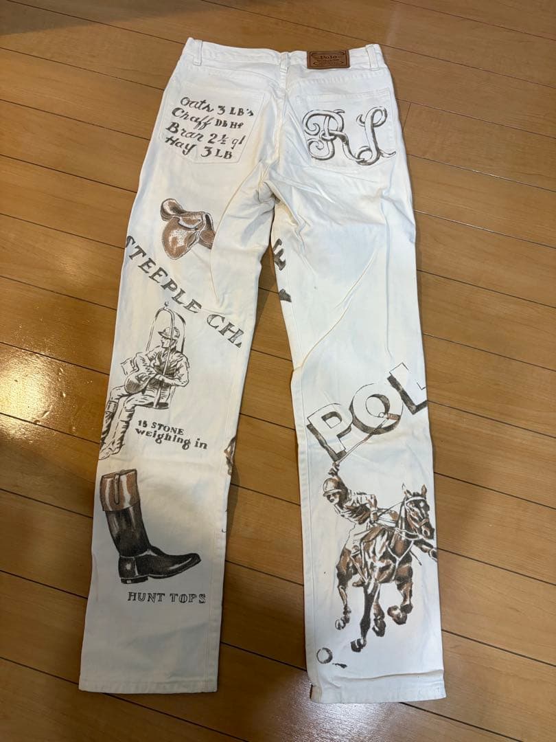 【激レア】【美品】Polo Ralph Lauren グラフィックプリントパンツ